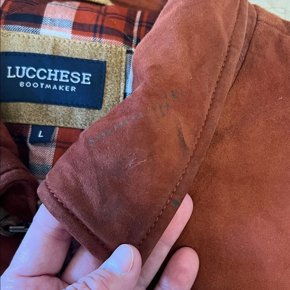 Lucchese Tan and Brown Jacket - Picture 3 of 8